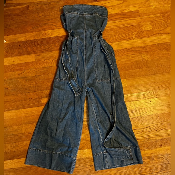 Urban Outfitters Pants & Jumpsuits Strapless Denim One Piece From
